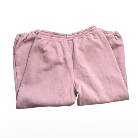 NWOT Limited Comfrt Coordinate In Orchid Mauve Oversized Weighted Sweatpants - Picture 6 of 8
